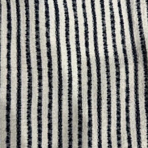 Lucky Brand Navy & White Striped Square Neck Sleeveless Tank Top- Size Medium - Picture 5 of 9